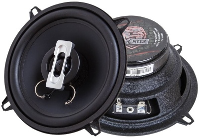 Колонки автомобильные Kicx RX 502 120Вт 89дБ 4Ом 13см (5дюйм) (ком.:2кол.) коаксиальные двухполосные