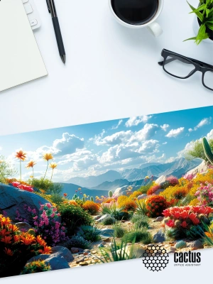 Коврик для мыши Cactus Desert landscape 900x400x3мм (CS-MP-PRO15XXL)