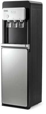 Кулер AEL LD-AEL-806a напольный электронный черный/серебристый