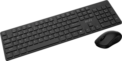 Клавиатура + мышь MSI K200 Combo MS-8ZA4 клав:черный мышь:черный USB беспроводная (S11-43RU304-Y92)
