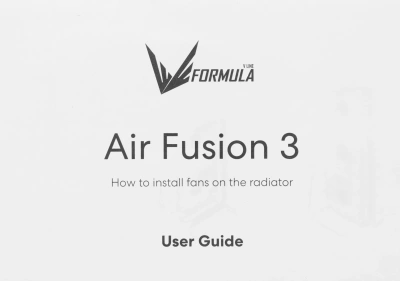 Вентилятор для корпуса Formula Air Fusion 3 ARGB 120х120x28 белый 4-pin 37.93дБ (упак.:3шт) (AIR FUSION 3 WH) Ret