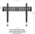 Кронштейн для телевизора Onkron TM6 черный 43"-85" макс.68.2кг настенный наклон