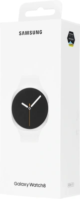 Смарт-часы Samsung Galaxy Watch 8 LTE 40мм 1.34" Super AMOLED корп.серебристый рем.серебристый (SM-L325FZSACAU)