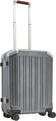 Чемодан Piquadro PQ-LM PQLM (BV7282PQLM/NCU) 40x55x20см 31л. 3.84кг. поликарбонат/натур.кожа темно-серый