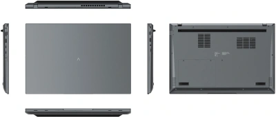 Ноутбук Digma Pro Fortis M Core i7 1255U 16Gb SSD512Gb Intel Iris Xe graphics 15.6" IPS FHD (1920x1080) Windows 11 Pro grey WiFi BT Cam 4250mAh (DN15P7-ADXW04)
