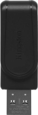 Флеш Диск Kingston 64GB DataTraveler Exodia S DTXS/64GB USB3.0 черный