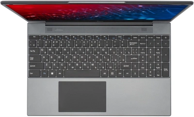 Ноутбук IRU Tactio 15PHR Ryzen 5 7430U 16Gb SSD512Gb AMD Radeon Graphics 15.6" IPS FHD (1920x1080) FreeDOS black WiFi BT Cam 4000mAh (2150146)
