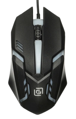 Мышь Оклик 396M INSOMNIA черный оптическая 1200dpi USB 3but (1192373)