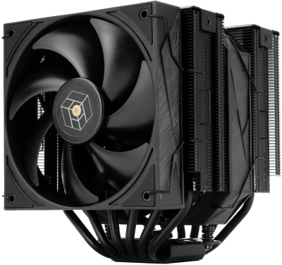Устройство охлаждения(кулер) Thermalright Royal Pretor 130 Soc-AM5/AM4/1200/1700/1851 черный 4-pin 29.4dB Al+Cu Ret (RP130-BL)
