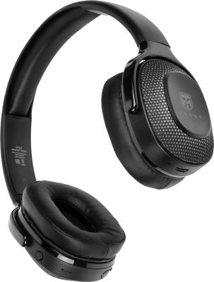 Гарнитура накладные Ural Молот Н100 черный беспроводные bluetooth оголовье (УРАЛ МОЛОТ Н100)