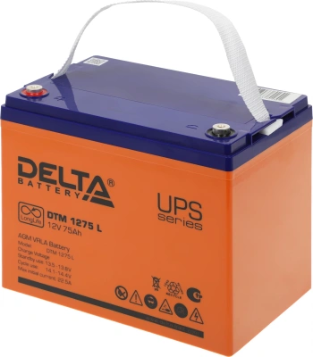 Батарея для ИБП Delta DTM 1275 L 12В 75Ач