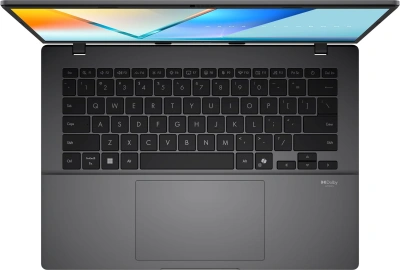 Ноутбук Asus VivoBook S14 S3407CA-LY097 Core Ultra 5 225H 16Gb SSD512Gb Intel Graphics 14" IPS WUXGA (1920x1200) без ОС grey WiFi BT Cam (90NB16J2-M00760)
