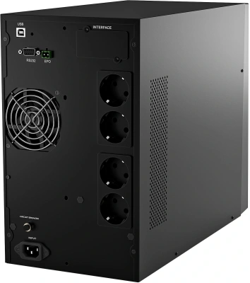 Источник бесперебойного питания Powercom Macan Plus MAC1500TEN 1500Вт 1500ВА черный