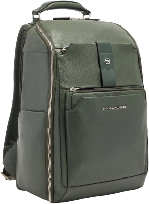 Рюкзак мужской Piquadro Tebe CA7159W144/VE хаки натур.кожа