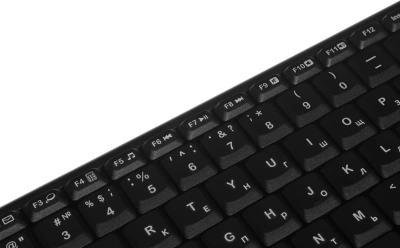 Клавиатура + мышь Logitech MK220 клав:черный мышь:черный USB беспроводная (920-003236)