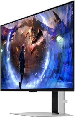 Монитор Samsung 27" Odyssey G6 S27DG600SIXCI черный OLED LED 1ms 16:9 HDMI матовая HAS Piv 250cd 178гр/178гр 2560x1440 360Hz FreeSync Premium Pro DP 2K USB 6.9кг
