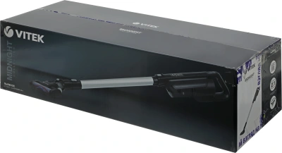 Пылесос Vitek Midnight VT-1832 120Вт черный/серебристый