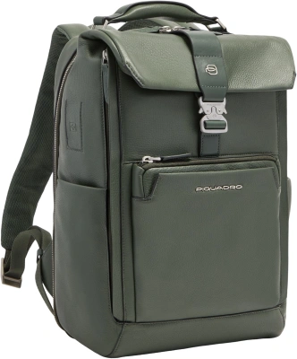 Рюкзак мужской Piquadro Tebe CA7158W144/VE хаки натур.кожа