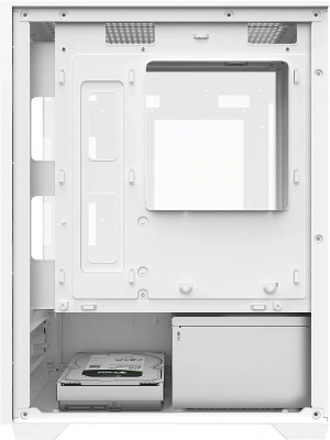 Корпус Bloody CC-125 белый без БП mATX 5x120mm 2xUSB2.0 1xUSB3.0 audio bott PSU