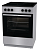 Плита Электрическая Gorenje GEC6A11SG серый стеклокерамика (без крышки)