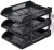 Лоток горизонтальный Deli E9213 BLACK сборный для бумаг 325x241x155мм черный пластик (упак.:3шт) пластиковый пакет Лоток горизонтальный Deli E9213 BLACK сборный для бумаг 325x241x155мм черный пластик (упак.:3шт) пластиковый пакет