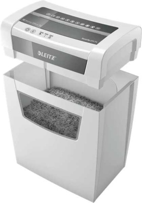 Шредер Leitz IQ Home Office (секр.P-4) фрагменты 10лист. 23лтр. скрепки скобы