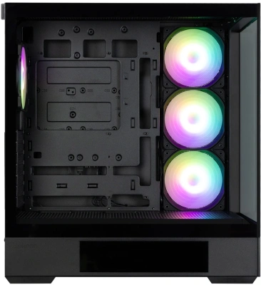 Корпус Zalman P40 DS черный без БП ATX 6x120mm 2x140mm 2xUSB3.0 audio bott PSU