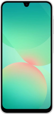 Смартфон Samsung SM-A266B Galaxy A26 5G 128Gb 6Gb белый моноблок 3G 4G 2Sim 6.7" 1080x2340 Android 15 50Mpix 802.11 a/b/g/n/ac NFC GPS GSM900/1800 GSM1900 Protect microSD max2048Gb