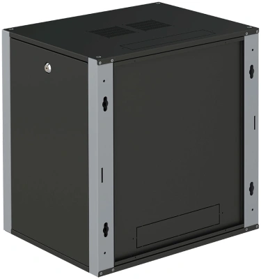 Шкаф коммутационный Sysmatrix (WP 6612.930 ) настенный 12U 600x600мм пер.дв.перфор. 2 бок.пан. 60кг серый 450мм 24кг 585мм IP20 металл