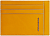Чехол для кредитных карт Piquadro Blue Square PP2762B2R/G шафрановый натур.кожа