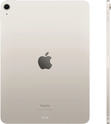 Планшет Apple iPad Air 2024 A2902 M2 2.99 8C RAM8Gb ROM128Gb 11" IPS 2360x1640 iOS сияющая звезда 12Mpix 12Mpix BT WiFi 10hr