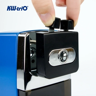 Точилка для карандашей механическая Kw-Trio 307A 1 отверстие металл ассорти