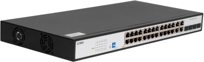 Коммутатор SNR SNR-S2300G-24TC-POE (L2) 24x1Гбит/с 4xКомбо(1000BASE-T/SFP) 24PoE 370W управляемый