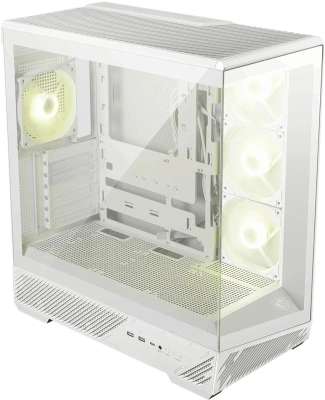 Корпус MSI MAG Pano 130R PZ белый без БП ATX 6x120mm 2x140mm 2xUSB3.0 audio AirDuct bott PSU