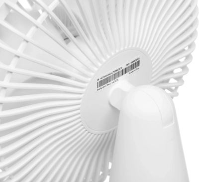 Вентилятор настольный Xiaomi Rechargeable Mini Fan 10Вт скоростей:4 белый