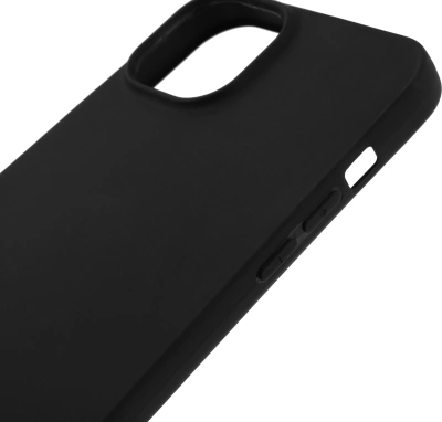 Чехол (клип-кейс) BoraSCO для Apple iPhone 14 Plus Silicone Case черный (70802)