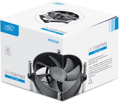 Устройство охлаждения(кулер) Deepcool CK-11508 PWM Soc-1151/1200 черный 4-pin 17-30dB Al 65W 245gr Ret (DP-ICAS-CK11508-P)