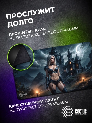 Коврик для мыши Cactus Erotic girl 700x400x3мм (CS-MP-PRO04XLL)