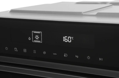Духовой шкаф Электрический Hyundai HMEO 6540 DX черный/графитовый