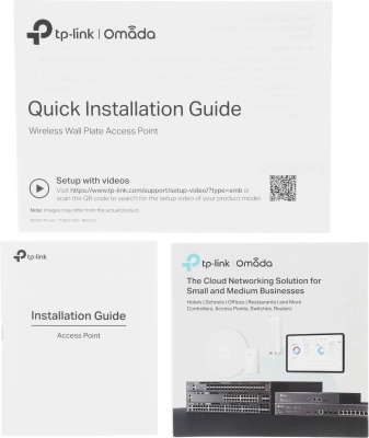 Точка доступа TP-Link EAP235-Wall AC1200 10/100/1000BASE-TX белый