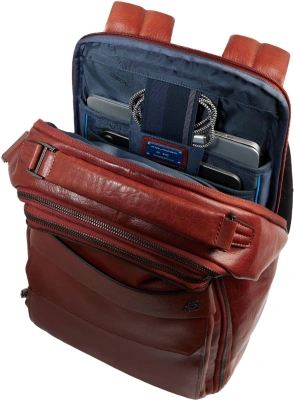 Рюкзак мужской Piquadro Solm CA7022S141/CU табачный кожа