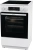 Плита Электрическая Gorenje GEC5C42WG белый стеклокерамика (без крышки)