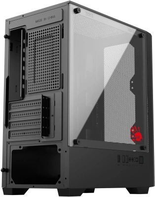 Корпус Bloody CC-124 черный без БП mATX 8x120mm 2xUSB2.0 1xUSB3.0 audio bott PSU