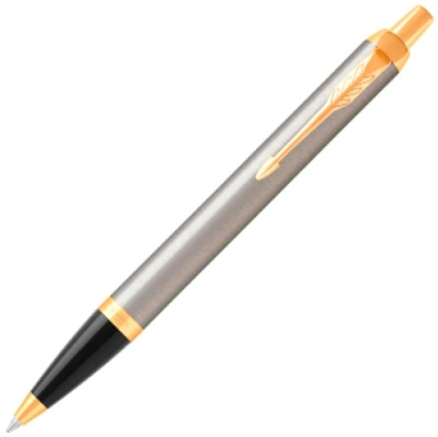 Ручка шариков. Parker IM Core K321 (1931670) Brushed Metal GT M син. черн. подар.кор.