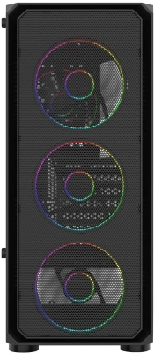 Корпус Bloody CC-126 черный без БП ATX 8x120mm 2xUSB2.0 1xUSB3.0 audio bott PSU