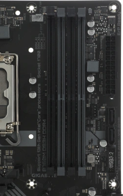 Материнская плата Gigabyte B760M DS3H DDR4 Soc-1700 Intel B760 4xDDR4 mATX AC`97 8ch(7.1) 2.5Gg RAID+VGA+HDMI+DP