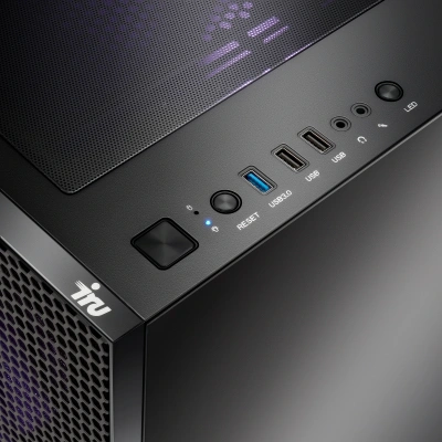 ПК IRU Strato 710Z7GP MT i7 14700KF (3.4) 64Gb SSD1Tb RTX5080 16Gb FreeDOS 2.5xGbitEth WiFi BT 850W черный (RUS) (2135192)
