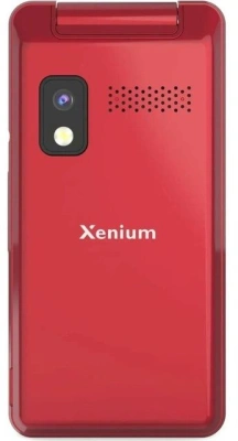 Мобильный телефон Xenium X600 красный раскладной 2Sim 2.4" 240x320 Nucleus 0.3Mpix GSM900/1800 MP3 FM microSD max32Gb