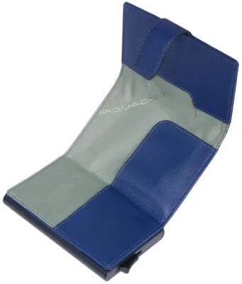 Чехол для кредитных карт Piquadro S137 PP5649S137R/BLU синий металл
