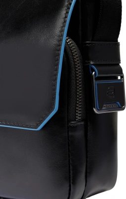 Сумка кросс-боди мужская Piquadro Blue Square CA6812B2/N черная натур.кожа